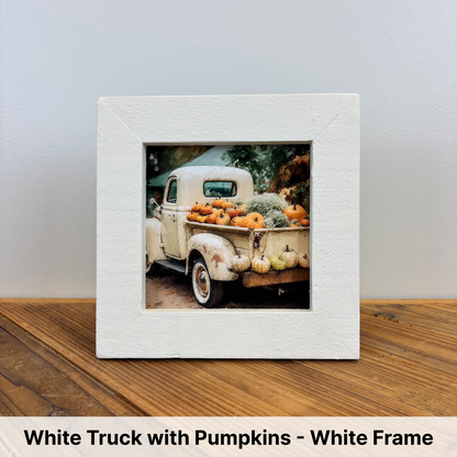 Fall Framed Wall Art - Small Square