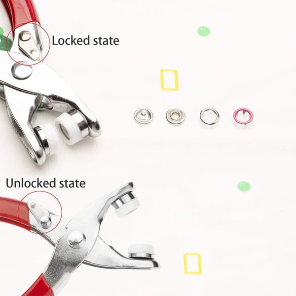 Metal Snaps Buttons Kit – Ultimate DIY Crafting Set for Fashion & More